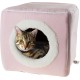 Petmaker Indoor Cat House with Removable Foam Cushion, Cat Cave for Puppies, Rabbits, Guinea Pigs, Hedgehogs and Other Small Animals, Grey Petmaker Indoor Cat House with Removable Foam Cushion, Cat Cave for Puppies, Rabbits, Guinea Pigs, Hedgehogs and Other Small Animals, Grey