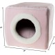 Petmaker Indoor Cat House with Removable Foam Cushion, Cat Cave for Puppies, Rabbits, Guinea Pigs, Hedgehogs and Other Small Animals, Grey Petmaker Indoor Cat House with Removable Foam Cushion, Cat Cave for Puppies, Rabbits, Guinea Pigs, Hedgehogs and Other Small Animals, Grey