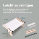 Pfotenolymp® Hammock for Cats Stable with Wall Mounting for Cats up to 10 kg | Cat Hammock Complete Set | Cat Bed Lounger Pfotenolymp® Hammock for Cats Stable with Wall Mounting for Cats up to 10 kg | Cat Hammock Complete Set | Cat Bed Lounger