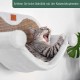 Pfotenolymp® Hammock for Cats Stable with Wall Mounting for Cats up to 10 kg | Cat Hammock Complete Set | Cat Bed Lounger Pfotenolymp® Hammock for Cats Stable with Wall Mounting for Cats up to 10 kg | Cat Hammock Complete Set | Cat Bed Lounger