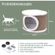 Pfotenolymp® Hammock for Cats Stable with Wall Mounting for Cats up to 10 kg | Cat Hammock Complete Set | Cat Bed Lounger Pfotenolymp® Hammock for Cats Stable with Wall Mounting for Cats up to 10 kg | Cat Hammock Complete Set | Cat Bed Lounger