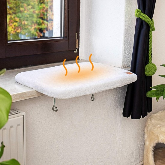 Premium Self-Heating Lying Board for Cats on the Window - Unique Thermal Self-Heating Mat for Cats and Dogs - Easy to Clean Cat Lounger for the Windowsill Premium Self-Heating Lying Board for Cats on the Window - Unique Thermal Self-Heating Mat for Cats and Dogs - Easy to Clean Cat Lounger for the Windowsill
