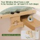 Quewoll Cat Window Perch, Cat Bed, Sturdy Hammock Window (Teal, 15) Quewoll Cat Window Perch, Cat Bed, Sturdy Hammock Window (Teal, 15)
