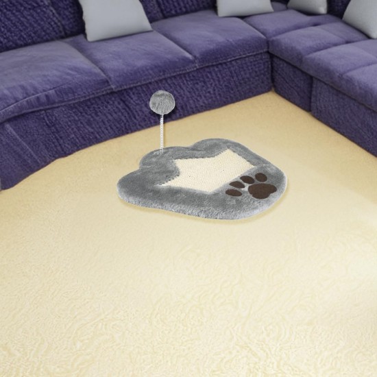 Record Divanetto Sofa Scratching Post for Cats, Colour Havana and Purple, Size 49 x 25 x 16 cm Record Divanetto Sofa Scratching Post for Cats, Colour Havana and Purple, Size 49 x 25 x 16 cm
