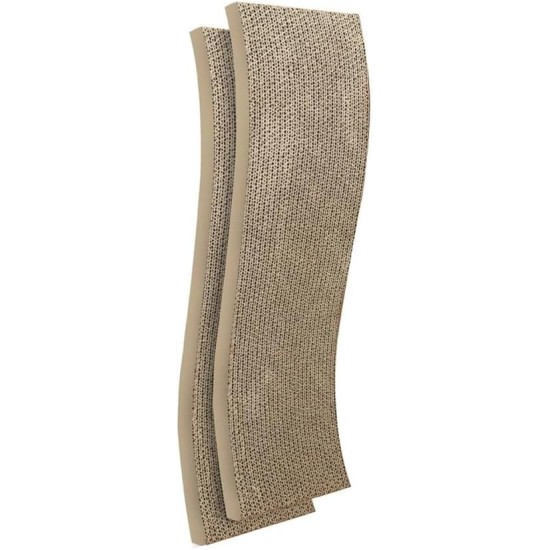 Record Geranium Cat Scratching Post - Three Tier Structure - Vertical Bridge with Plush Lining and Sisal Exterior for Scratching - Dimensions: 30 x 30 x 65 (H) cm, Colour: Red Record Geranium Cat Scratching Post - Three Tier Structure - Vertical Bridge with Plush Lining and Sisal Exterior for Scratching - Dimensions: 30 x 30 x 65 (H) cm, Colour: Red