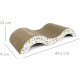 Record Geranium Cat Scratching Post - Three Tier Structure - Vertical Bridge with Plush Lining and Sisal Exterior for Scratching - Dimensions: 30 x 30 x 65 (H) cm, Colour: Red Record Geranium Cat Scratching Post - Three Tier Structure - Vertical Bridge with Plush Lining and Sisal Exterior for Scratching - Dimensions: 30 x 30 x 65 (H) cm, Colour: Red