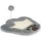 Record Geranium Cat Scratching Post - Three Tier Structure - Vertical Bridge with Plush Lining and Sisal Exterior for Scratching - Dimensions: 30 x 30 x 65 (H) cm, Colour: Red Record Geranium Cat Scratching Post - Three Tier Structure - Vertical Bridge with Plush Lining and Sisal Exterior for Scratching - Dimensions: 30 x 30 x 65 (H) cm, Colour: Red
