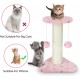 Recycled Cardboard Cat Scratching Post - Compact Design - Easy to Assemble - Ideal for Sharpening Nails and Reducing Stress for Cats Recycled Cardboard Cat Scratching Post - Compact Design - Easy to Assemble - Ideal for Sharpening Nails and Reducing Stress for Cats
