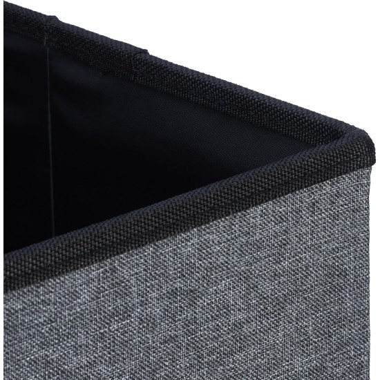Relaxdays Cat Cave with Seat Cover, Foldable Stool, Hiding Place for Cats and Dogs, H x W x D: 38.5 x 64.5 x 37.5 cm, Grey Relaxdays Cat Cave with Seat Cover, Foldable Stool, Hiding Place for Cats and Dogs, H x W x D: 38.5 x 64.5 x 37.5 cm, Grey