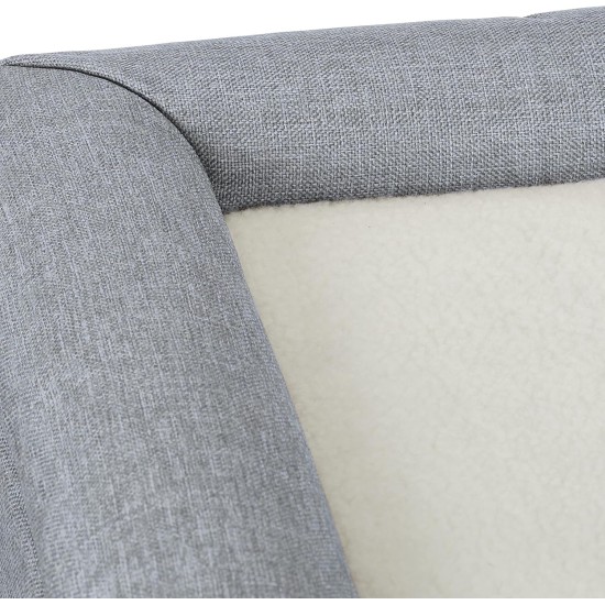 Relaxdays Foldable Cat Cave Heavy Duty Bench, Indoor Cat Furniture, Animal Hideout, H x W x D: 38.5 x 74.5 x 37 cm, Grey Relaxdays Foldable Cat Cave Heavy Duty Bench, Indoor Cat Furniture, Animal Hideout, H x W x D: 38.5 x 74.5 x 37 cm, Grey