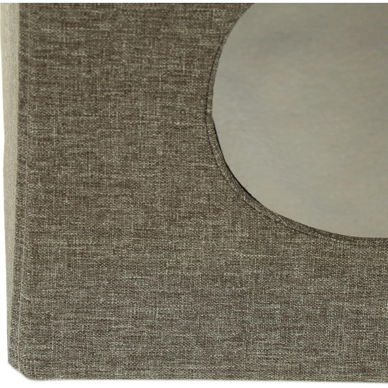 Relaxdays Foldable Cat Cave Heavy Duty Bench, Indoor Cat Furniture, Animal Hideout, H x W x D: 38.5 x 74.5 x 37 cm, Grey Relaxdays Foldable Cat Cave Heavy Duty Bench, Indoor Cat Furniture, Animal Hideout, H x W x D: 38.5 x 74.5 x 37 cm, Grey