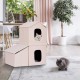 Relaxdays Foldable Cat Cave Heavy Duty Bench, Indoor Cat Furniture, Animal Hideout, HBT 38.5 x 74.5 x 37 cm, Light Brown Relaxdays Foldable Cat Cave Heavy Duty Bench, Indoor Cat Furniture, Animal Hideout, HBT 38.5 x 74.5 x 37 cm, Light Brown
