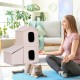Relaxdays Foldable Cat Cave Heavy Duty Bench, Indoor Cat Furniture, Animal Hideout, HBT 38.5 x 74.5 x 37 cm, Light Brown Relaxdays Foldable Cat Cave Heavy Duty Bench, Indoor Cat Furniture, Animal Hideout, HBT 38.5 x 74.5 x 37 cm, Light Brown