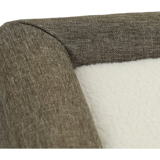 Relaxdays Foldable Cat Cave Heavy Duty Bench, Indoor Cat Furniture, Animal Hideout, HBT 38.5 x 74.5 x 37 cm, Light Brown Relaxdays Foldable Cat Cave Heavy Duty Bench, Indoor Cat Furniture, Animal Hideout, HBT 38.5 x 74.5 x 37 cm, Light Brown