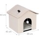 Relaxdays Foldable Cat Cave Heavy Duty Bench, Indoor Cat Furniture, Animal Hideout, HBT 38.5 x 74.5 x 37 cm, Light Brown Relaxdays Foldable Cat Cave Heavy Duty Bench, Indoor Cat Furniture, Animal Hideout, HBT 38.5 x 74.5 x 37 cm, Light Brown