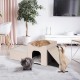 Relaxdays Foldable Cat Cave Heavy Duty Bench, Indoor Cat Furniture, Animal Hideout, HBT 38.5 x 74.5 x 37 cm, Light Brown Relaxdays Foldable Cat Cave Heavy Duty Bench, Indoor Cat Furniture, Animal Hideout, HBT 38.5 x 74.5 x 37 cm, Light Brown