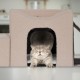 Relaxdays Foldable Cat Cave Heavy Duty Bench, Indoor Cat Furniture, Animal Hideout, HBT 38.5 x 74.5 x 37 cm, Light Brown Relaxdays Foldable Cat Cave Heavy Duty Bench, Indoor Cat Furniture, Animal Hideout, HBT 38.5 x 74.5 x 37 cm, Light Brown
