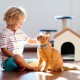 Relaxdays Foldable Cat Cave Heavy Duty Bench, Indoor Cat Furniture, Animal Hideout, HBT 38.5 x 74.5 x 37 cm, Light Brown Relaxdays Foldable Cat Cave Heavy Duty Bench, Indoor Cat Furniture, Animal Hideout, HBT 38.5 x 74.5 x 37 cm, Light Brown