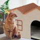 Relaxdays Foldable Cat Cave Heavy Duty Bench, Indoor Cat Furniture, Animal Hideout, HBT 38.5 x 74.5 x 37 cm, Light Brown Relaxdays Foldable Cat Cave Heavy Duty Bench, Indoor Cat Furniture, Animal Hideout, HBT 38.5 x 74.5 x 37 cm, Light Brown