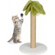 Relaxdays Scratching Post for Cats, Palm Tree, H x D: 54 x 31 cm, Scratching Post with Bobbles, Linen Rope, Interactive Scratching Post, Colourful Relaxdays Scratching Post for Cats, Palm Tree, H x D: 54 x 31 cm, Scratching Post with Bobbles, Linen Rope, Interactive Scratching Post, Colourful