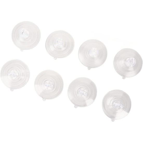 Replacement Cat Window Suction Cups, Suction Cups for Cat Bed, Easy to Install, 8 Pieces Made of Durable PVC for Cats for Ceramic Tile Replacement Cat Window Suction Cups, Suction Cups for Cat Bed, Easy to Install, 8 Pieces Made of Durable PVC for Cats for Ceramic Tile