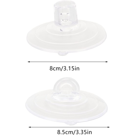 Replacement Cat Window Suction Cups, Suction Cups for Cat Bed, Easy to Install, 8 Pieces Made of Durable PVC for Cats for Ceramic Tile Replacement Cat Window Suction Cups, Suction Cups for Cat Bed, Easy to Install, 8 Pieces Made of Durable PVC for Cats for Ceramic Tile