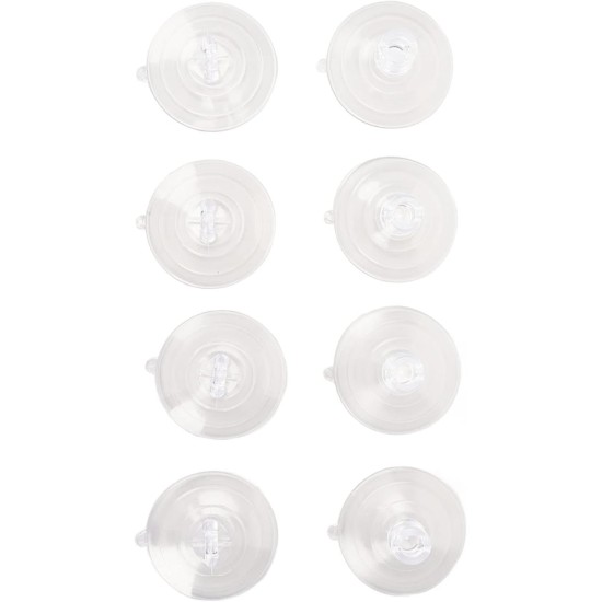 Replacement Cat Window Suction Cups, Suction Cups for Cat Bed, Easy to Install, 8 Pieces Made of Durable PVC for Cats for Ceramic Tile Replacement Cat Window Suction Cups, Suction Cups for Cat Bed, Easy to Install, 8 Pieces Made of Durable PVC for Cats for Ceramic Tile