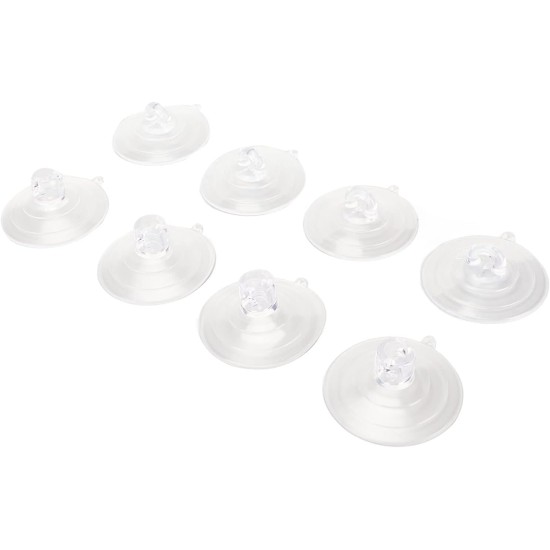 Replacement Cat Window Suction Cups, Suction Cups for Cat Bed, Easy to Install, 8 Pieces Made of Durable PVC for Cats for Ceramic Tile Replacement Cat Window Suction Cups, Suction Cups for Cat Bed, Easy to Install, 8 Pieces Made of Durable PVC for Cats for Ceramic Tile