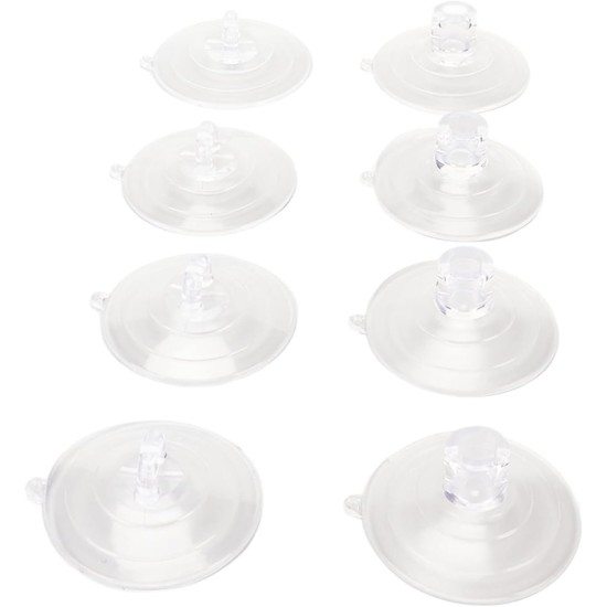 Replacement Cat Window Suction Cups, Suction Cups for Cat Bed, Easy to Install, 8 Pieces Made of Durable PVC for Cats for Ceramic Tile Replacement Cat Window Suction Cups, Suction Cups for Cat Bed, Easy to Install, 8 Pieces Made of Durable PVC for Cats for Ceramic Tile
