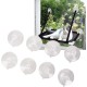 Replacement Cat Window Suction Cups, Suction Cups for Cat Bed, Easy to Install, 8 Pieces Made of Durable PVC for Cats for Ceramic Tile Replacement Cat Window Suction Cups, Suction Cups for Cat Bed, Easy to Install, 8 Pieces Made of Durable PVC for Cats for Ceramic Tile