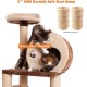 Revivoer Sisal Rope for Scratching Post, 50 m, DIY 6 mm Scratching Post Rope, Natural Hemp Rope for Scratching Post Replacement Parts, Cat Accessories, Crafts and Decorating Homes, Pack of 2 (Brown) Revivoer Sisal Rope for Scratching Post, 50 m, DIY 6 mm Scratching Post Rope, Natural Hemp Rope for Scratching Post Replacement Parts, Cat Accessories, Crafts and Decorating Homes, Pack of 2 (Brown)