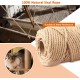 Revivoer Sisal Rope for Scratching Post, 50 m, DIY 6 mm Scratching Post Rope, Natural Hemp Rope for Scratching Post Replacement Parts, Cat Accessories, Crafts and Decorating Homes, Pack of 2 (Brown) Revivoer Sisal Rope for Scratching Post, 50 m, DIY 6 mm Scratching Post Rope, Natural Hemp Rope for Scratching Post Replacement Parts, Cat Accessories, Crafts and Decorating Homes, Pack of 2 (Brown)