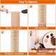 Revivoer Sisal Rope for Scratching Post, 50 m, DIY 6 mm Scratching Post Rope, Natural Hemp Rope for Scratching Post Replacement Parts, Cat Accessories, Crafts and Decorating Homes, Pack of 2 (Brown) Revivoer Sisal Rope for Scratching Post, 50 m, DIY 6 mm Scratching Post Rope, Natural Hemp Rope for Scratching Post Replacement Parts, Cat Accessories, Crafts and Decorating Homes, Pack of 2 (Brown)