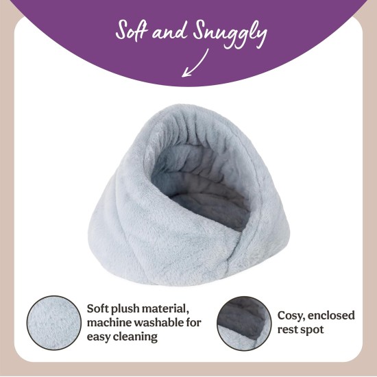 Rosewood Blue Fur Wrap Cat Bed Rosewood Blue Fur Wrap Cat Bed