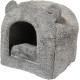 Rosewood Teddy Bear Cat Bed, 38 x 38 cm, Grey Rosewood Teddy Bear Cat Bed, 38 x 38 cm, Grey