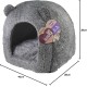 Rosewood Teddy Bear Cat Bed, 38 x 38 cm, Grey Rosewood Teddy Bear Cat Bed, 38 x 38 cm, Grey