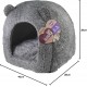 Rosewood Teddy Bear Cat Bed, 38 x 38 cm, Grey Rosewood Teddy Bear Cat Bed, 38 x 38 cm, Grey
