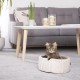 Round Basket Polyester 48 cm Sweet Cat Ecru Round Basket Polyester 48 cm Sweet Cat Ecru