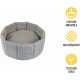 Round Basket Polyester 48 cm Sweet Cat Ecru Round Basket Polyester 48 cm Sweet Cat Ecru
