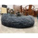 Round Cat Bed, 60 cm Cat Bed, Fluffy Pet Bed, Washable Dog Bed, Soft Plush Cat Basket for Medium, Large Dogs and Cats (Light Grey) Round Cat Bed, 60 cm Cat Bed, Fluffy Pet Bed, Washable Dog Bed, Soft Plush Cat Basket for Medium, Large Dogs and Cats (Light Grey)