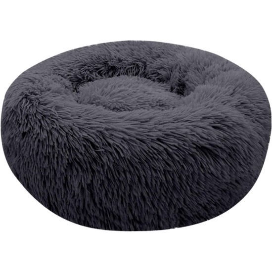 Round Cat Bed, 60 cm Cat Bed, Fluffy Pet Bed, Washable Dog Bed, Soft Plush Cat Basket for Medium, Large Dogs and Cats (Light Grey) Round Cat Bed, 60 cm Cat Bed, Fluffy Pet Bed, Washable Dog Bed, Soft Plush Cat Basket for Medium, Large Dogs and Cats (Light Grey)