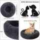 Round Cat Bed, 60 cm Cat Bed, Fluffy Pet Bed, Washable Dog Bed, Soft Plush Cat Basket for Medium, Large Dogs and Cats (Light Grey) Round Cat Bed, 60 cm Cat Bed, Fluffy Pet Bed, Washable Dog Bed, Soft Plush Cat Basket for Medium, Large Dogs and Cats (Light Grey)