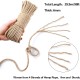 SANNIX 6 mm 30 m Sisal Rope, Natural Sisal Rope, Sisal Rope for Scratching Post, Cat Accessories, DIY, Sisal Scratching Post Replacement for Cats, Household SANNIX 6 mm 30 m Sisal Rope, Natural Sisal Rope, Sisal Rope for Scratching Post, Cat Accessories, DIY, Sisal Scratching Post Replacement for Cats, Household