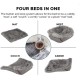 SHUAIGUO Cat Bed, Pet Bed, Washable Cat Blanket, Pet Blanket, 2-Inch Cat Blankets for Small Dogs and Cats, Warming, Comfortable, Fluffy Mat, Cat Bed, Cat Blanket (Colourful) SHUAIGUO Cat Bed, Pet Bed, Washable Cat Blanket, Pet Blanket, 2-Inch Cat Blankets for Small Dogs and Cats, Warming, Comfortable, Fluffy Mat, Cat Bed, Cat Blanket (Colourful)