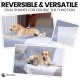 SILLY LEGACY Waterproof Bed Protector Pad (Extra Large, 100" x 96", Grey) - Soft, Thin Reversible Blanket for Pets Incontinence, Urine, Dirt, Pet Hair, Saliva SILLY LEGACY Waterproof Bed Protector Pad (Extra Large, 100" x 96", Grey) - Soft, Thin Reversible Blanket for Pets Incontinence, Urine, Dirt, Pet Hair, Saliva