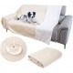SILLY LEGACY Waterproof Bed Protector Pad (Extra Large, 100" x 96", Grey) - Soft, Thin Reversible Blanket for Pets Incontinence, Urine, Dirt, Pet Hair, Saliva SILLY LEGACY Waterproof Bed Protector Pad (Extra Large, 100" x 96", Grey) - Soft, Thin Reversible Blanket for Pets Incontinence, Urine, Dirt, Pet Hair, Saliva