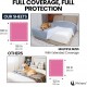 SILLY LEGACY Waterproof Bed Protector Pad (Extra Large, 100" x 96", Grey) - Soft, Thin Reversible Blanket for Pets Incontinence, Urine, Dirt, Pet Hair, Saliva SILLY LEGACY Waterproof Bed Protector Pad (Extra Large, 100" x 96", Grey) - Soft, Thin Reversible Blanket for Pets Incontinence, Urine, Dirt, Pet Hair, Saliva