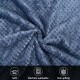 SLSON 2 Blankets, Dog Blankets, Cat Blankets, Soft Double-Sided Pet Blankets for Sofas, Chairs, Cars, Travel and Pets Keep Warm, Machine Washable, 70 x 100 cm (Grey and White)