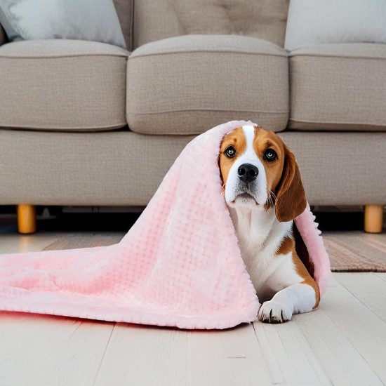 SLSON 2 Blankets, Dog Blankets, Cat Blankets, Soft Double-Sided Pet Blankets for Sofas, Chairs, Cars, Travel and Pets Keep Warm, Machine Washable, 70 x 100 cm (Grey and White) SLSON 2 Blankets, Dog Blankets, Cat Blankets, Soft Double-Sided Pet Blankets for Sofas, Chairs, Cars, Travel and Pets Keep Warm, Machine Washable, 70 x 100 cm (Grey and White)