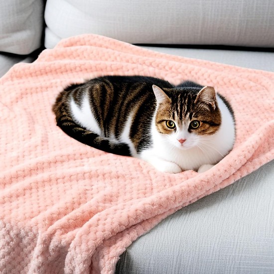 SLSON 2 Blankets, Dog Blankets, Cat Blankets, Soft Double-Sided Pet Blankets for Sofas, Chairs, Cars, Travel and Pets Keep Warm, Machine Washable, 70 x 100 cm (Grey and White) SLSON 2 Blankets, Dog Blankets, Cat Blankets, Soft Double-Sided Pet Blankets for Sofas, Chairs, Cars, Travel and Pets Keep Warm, Machine Washable, 70 x 100 cm (Grey and White)